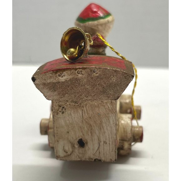 Enesco Train Engine Christmas Tree Ornament 4.5" Tall Vintage - Picture 6 of 9